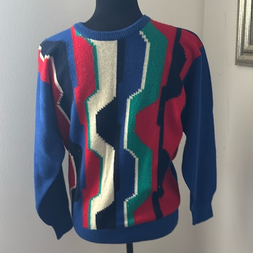 Clan Royal Lambswool - 100% Pure New Wool Made in Scotland crewneck sweater sz S